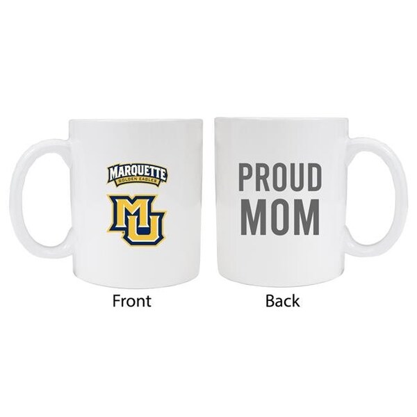 R & R Imports R & R Imports MUG-C-MRQ20 WMOM Marquette Golden Eagles Proud Mom White Ceramic Coffee Mug - MUG-C-MRQ20 WMOM