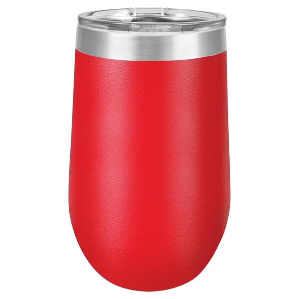 Anales 16 oz Stainless Steel Polar Camel Stemless Tumblers; Red - AN2807725