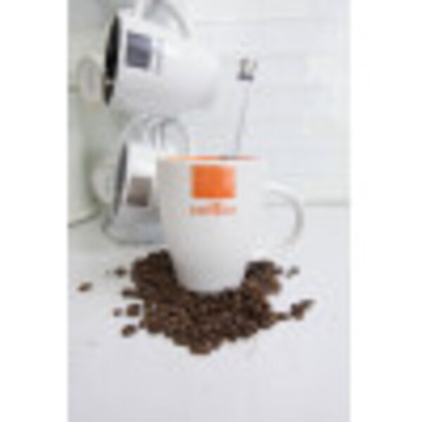 Home Basics Multicolor 6piece Stoneware Mug Set and Metal Stand - MS30082