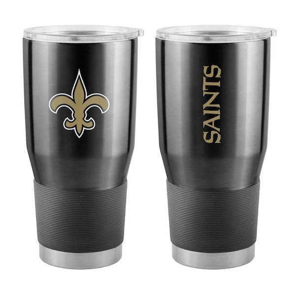 Logo Brands New Orleans Saints Gameday 30 oz Stainless Tumbler - 620-S30T-1