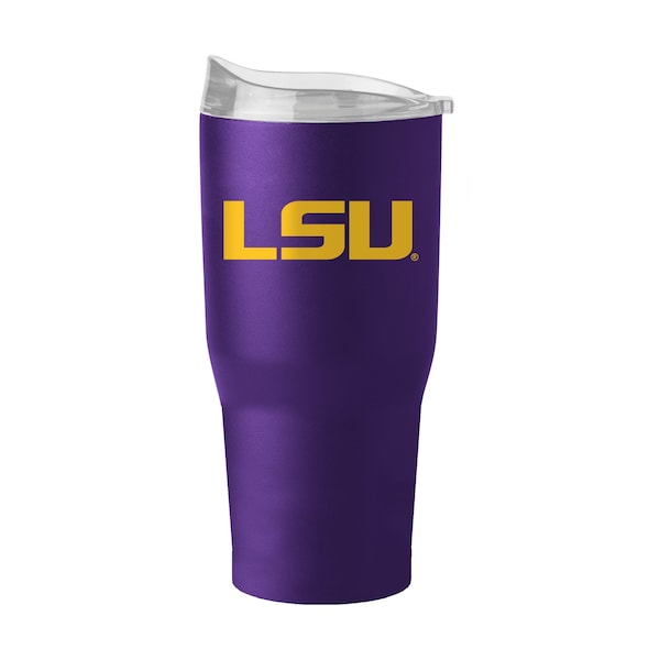Logo Brands LSU 30oz Flipside Powder Coat Tumbler - 162-S30PT-34