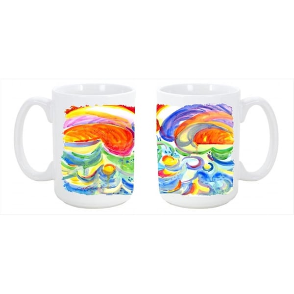 Carolines Treasures Dishwasher Safe Microwavable Ceramic Coffee Mug 15 oz. - 6066CM15