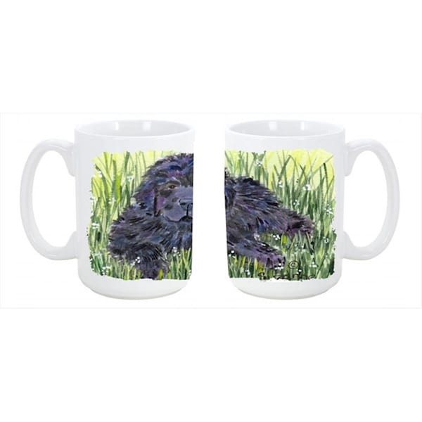 Carolines Treasures Newfoundland Dishwasher Safe Microwavable Ceramic Coffee Mug 15 oz. - SS8872CM15
