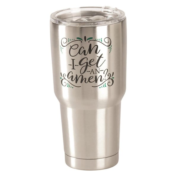 Dicksons 30 oz Can I Get An Amen Stainless Steel Tumbler - SSTUM-41