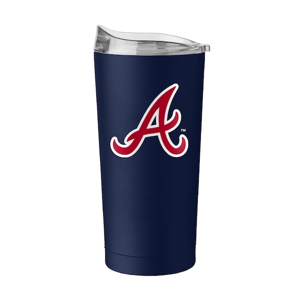 Logo Brands Atlanta Braves 20oz Flipside Powder Coat Tumbler - 503-S20PT-34