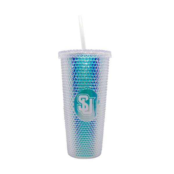 Logo Brands Seattle University 24oz Iridescent Studded Tumbler - 735-P24IST