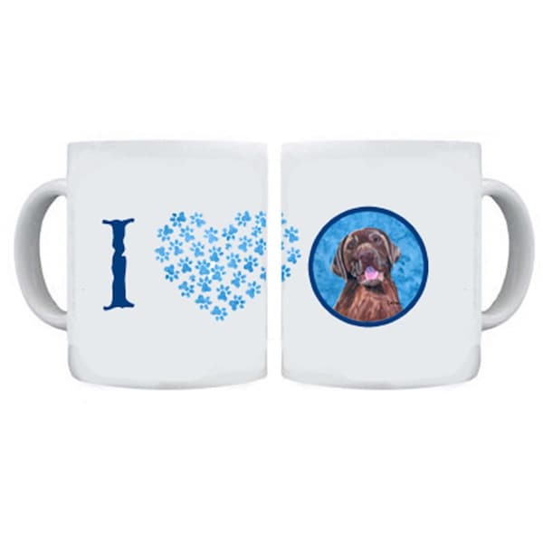 Carolines Treasures 15 oz. Labrador Dishwasher Safe Microwavable Ceramic Coffee Mug - SC9127BU-CM15
