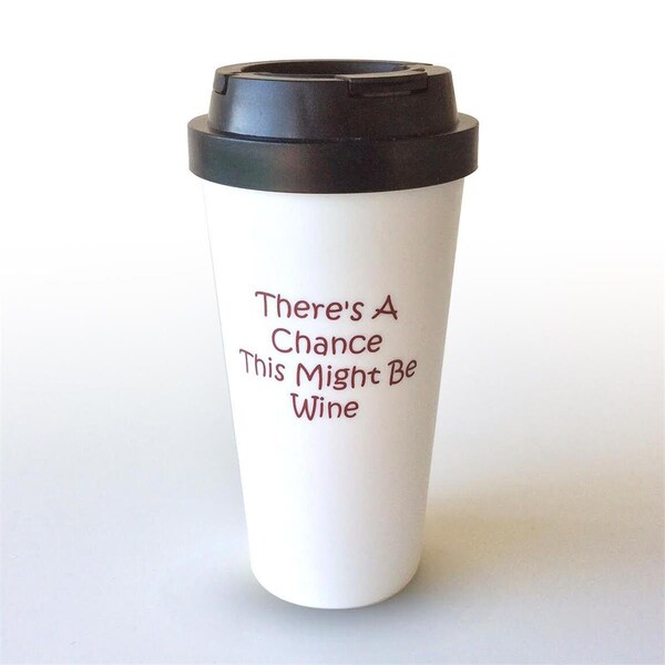 Smuggle Your Booze There Might Be Wine 16 oz Mug, 6PK - SYB-WINE MUG