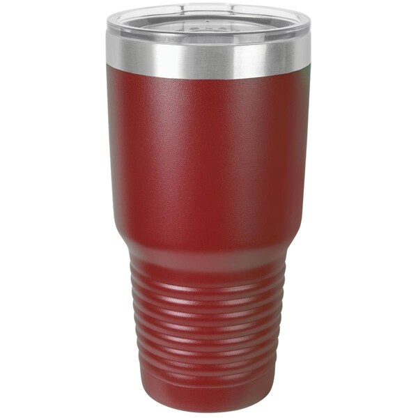 Anales 30 oz Stainless Steel Polar Camel Tumblers; Maroon - AN2801674