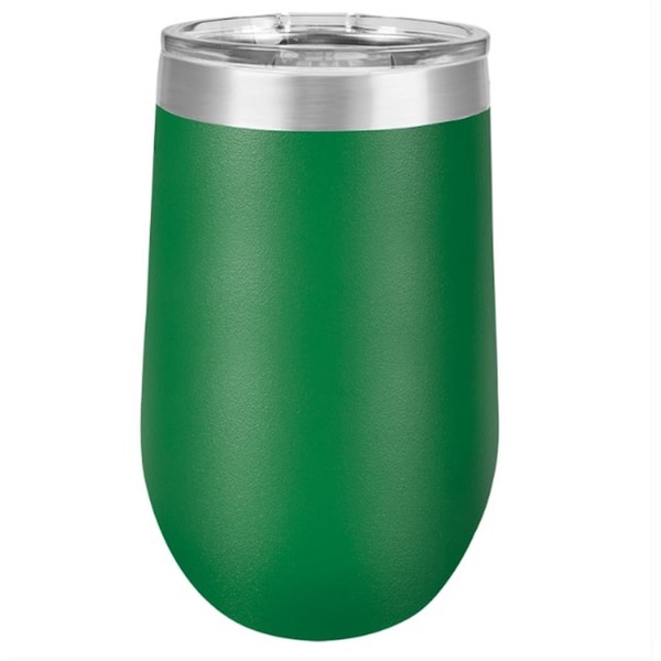 Anales 16 oz Stainless Steel Polar Camel Stemless Tumblers; Green - AN2803625