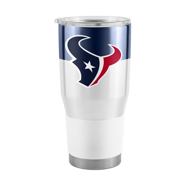 Logo Brands Houston Texans 30oz Colorblock Stainless Tumbler - 613-S30T-11