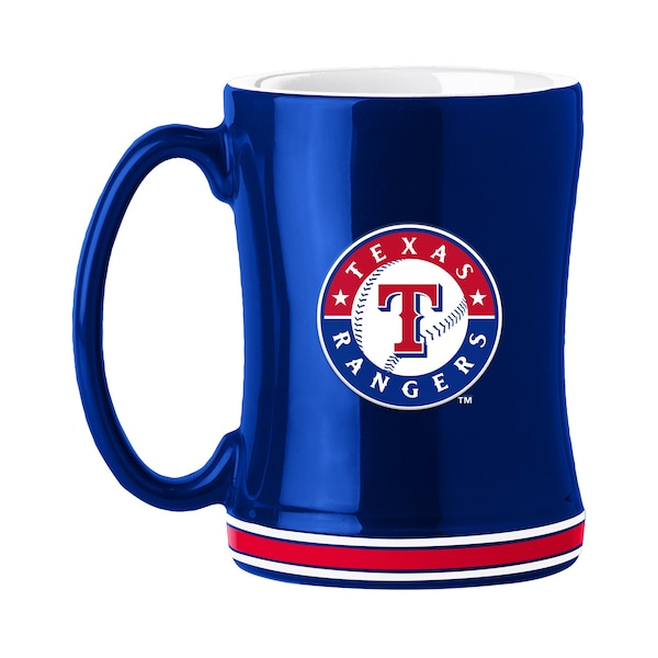 Logo Brands Texas Rangers 14oz Relief Mug - 529-C14RM