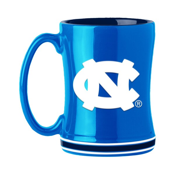 Logo Brands North Carolina 14oz Relief Mug - 185-C14RM