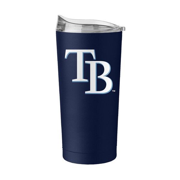 Logo Brands Tampa Bay Rays 20oz Flipside Powder Coat Tumbler - 528-S20PT-34