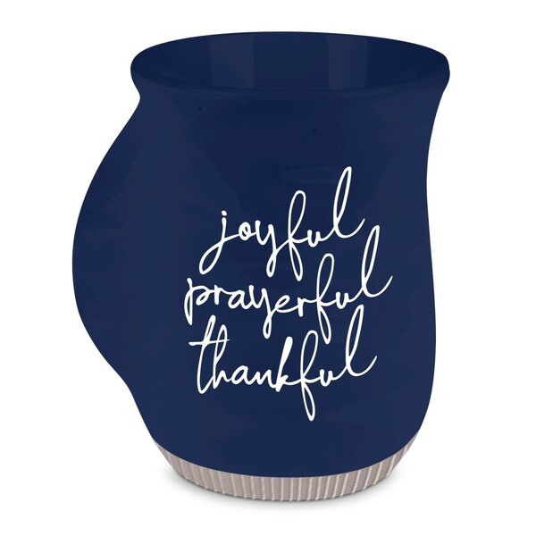 Lcp 18 oz Joyful Prayerful Blue Handwarmer Mug - 18369