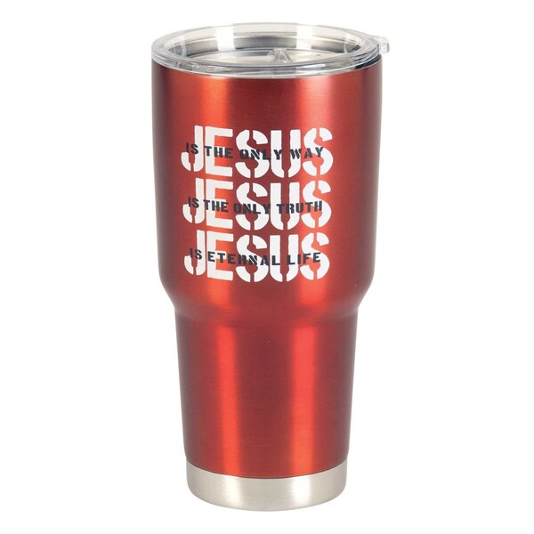 Dicksons Tumbler Jesus Way Truth Life Red 30 oz - SSTUM30R-7