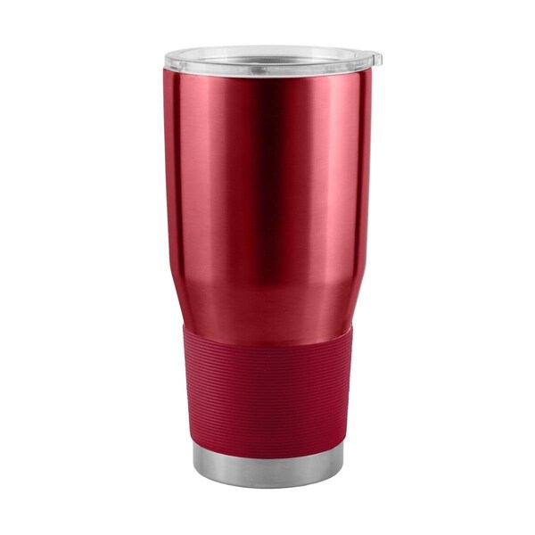 Perro Chino 30 oz Plain Cardinal Stainless Tumbler with Sleeve - PE3029512