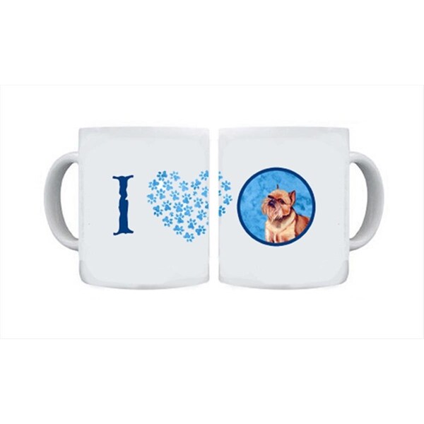 Carolines Treasures 15 oz. Brussels Griffon Dishwasher Safe Microwavable Ceramic Coffee Mug - LH9359BU-CM15