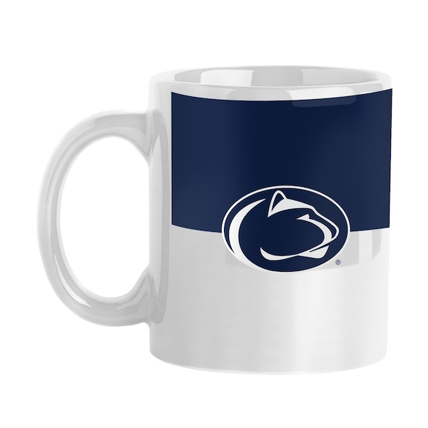 Logo Brands Penn State 11oz Colorblock Sublimated Mug - 196-C11M-11