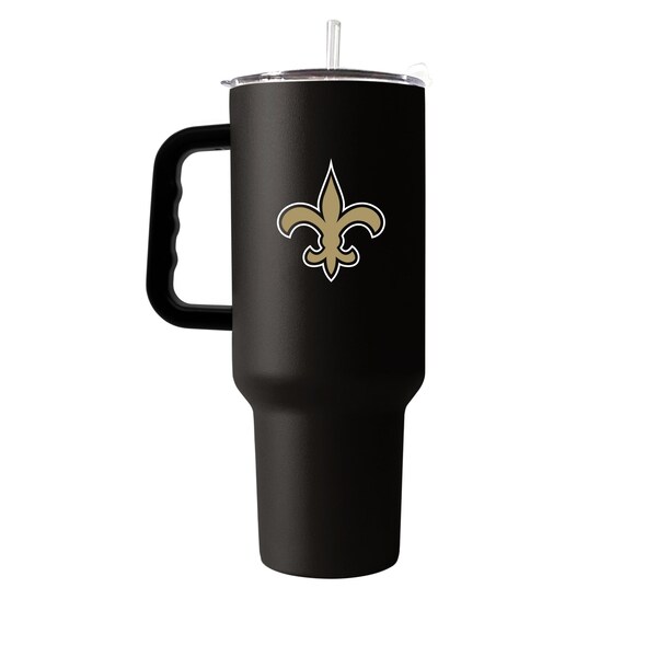 Logo Brands New Orleans Saints 40oz Flipside Powder Coat Tumbler - 620-S40PT-34
