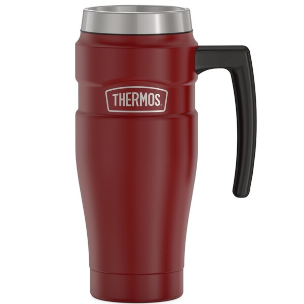 Thermos 16-Ounce Stainless King Vacuum-Insulated Stainless Steel Travel Mug (Rustic Red) - SK1000MR4