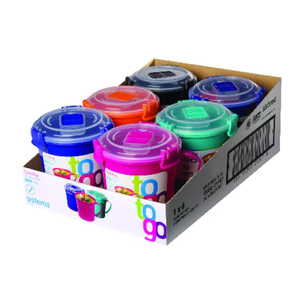 Sistema Sistema 22.1 oz Assorted Soup Mug 1 pk - 21107