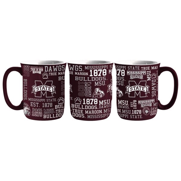 Boelter Brands Boelter 4675715542 NCAA Gonzaga Bulldogs Coffee Mug Spirit Style; 17 oz - 4675715542