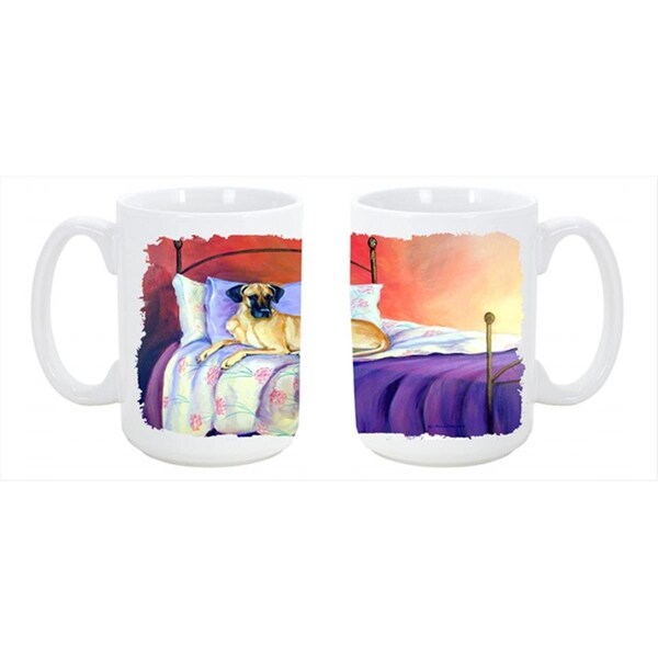 Carolines Treasures Great Dane Dishwasher Safe Microwavable Ceramic Coffee Mug 15 oz. - 7256CM15