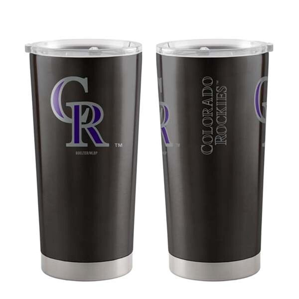 Moment-In-Time 20 oz MLB Colorado Rockies Gameday Stainless Tumbler - MO3601391