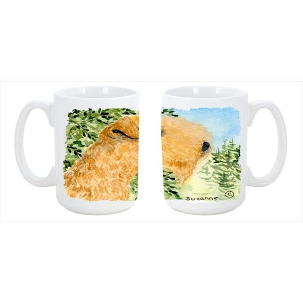 Carolines Treasures Carolines Treasures SS8888CM15 Lakeland Terrier Dishwasher Safe Microwavable Ceramic Coffee Mug 15 oz. - SS8888CM15