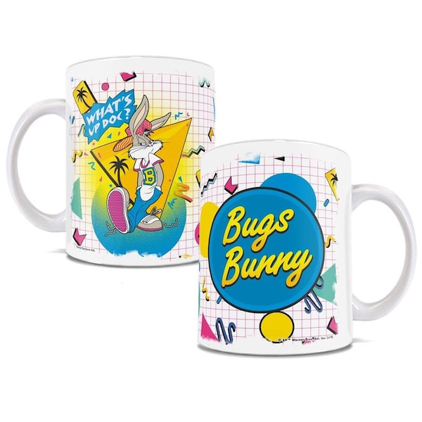 Trend Setters Looney Tunes Whats Up Doc White Ceramic Mug - WMUG987