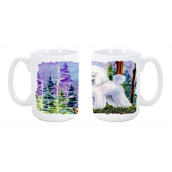 Carolines Treasures Poodle Dishwasher Safe Microwavable Ceramic Coffee Mug 15 oz. - SS8639CM15
