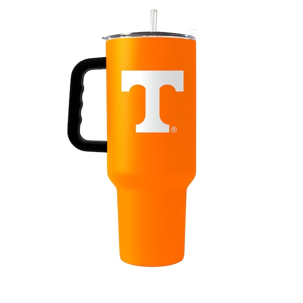 Logo Brands Tennessee 40oz Flipside Powder Coat Tumbler - 217-S40PT-34