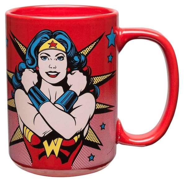 Wonder Woman Red Strongest Woman Alive Mug - 45119