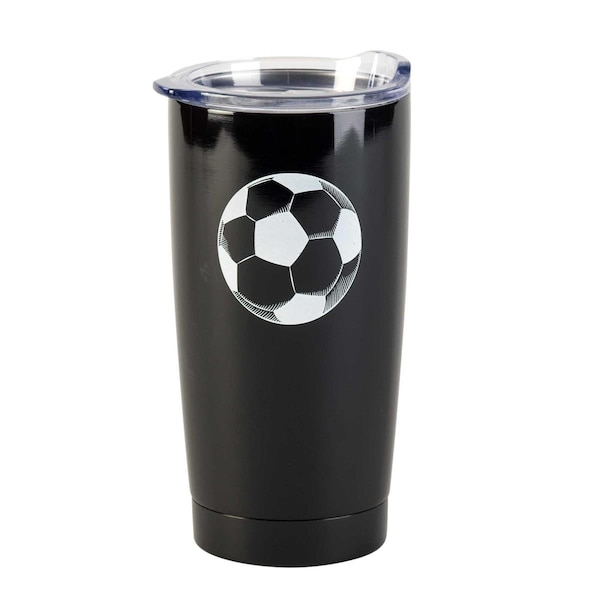 Dicksons 20 oz Soccer Play Hard Pray Tumbler - SSTUMB-106