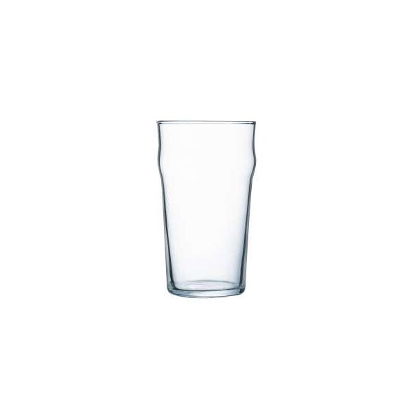 Arcoroc Arcoroc Nonic Nucleated 16 oz. Ale/Pub Glass, PK48 - E8792