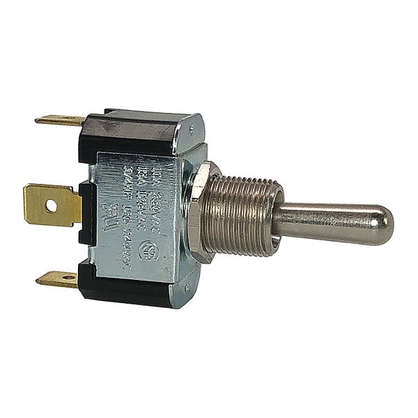 Interruptor de palanca Carling Technologies, SPDT, 3 Conexiones, Encendido/Apagado/Encendido, 3/4 hp, 10A @ 250V AC, 15A @ 125V AC - 2FC53-73-TABS