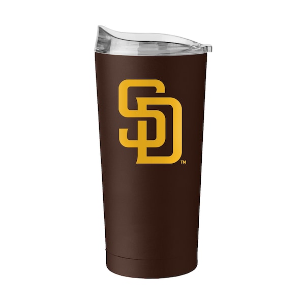 Logo Brands San Diego Padres 20oz Flipside Powder Coat Tumbler - 524-S20PT-34