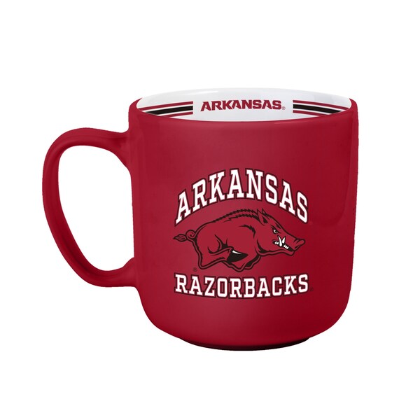 Logo Brands Arkansas 15oz Stripe Mug - 108-C15SM