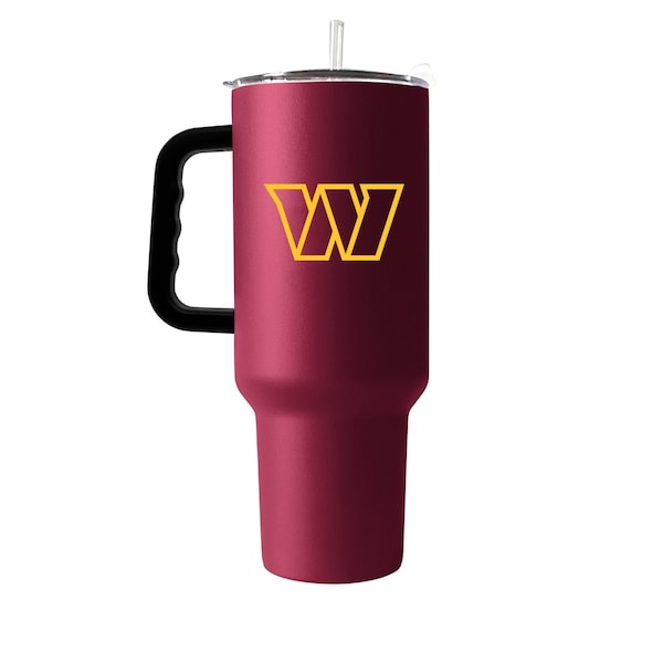 Logo Brands Washington Commanders 40oz Flipside Powder Coat Tumbler - 632-S40PT-34
