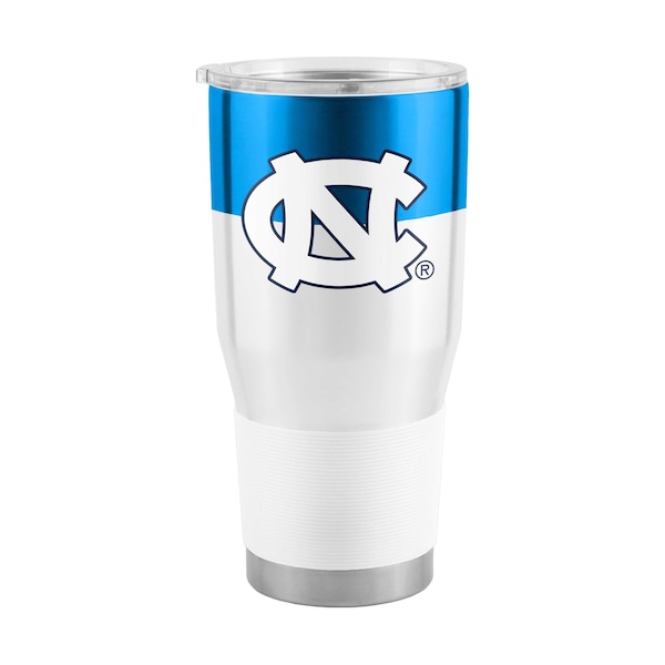 Logo Brands North Carolina 30oz Colorblock Stainless Tumbler - 185-S30T-11