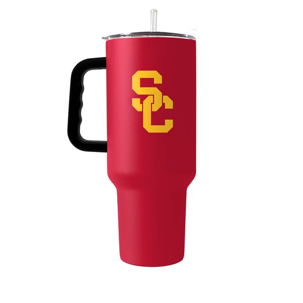 Logo Brands USC 40oz Flipside Powder Coat Tumbler - 205-S40PT-34