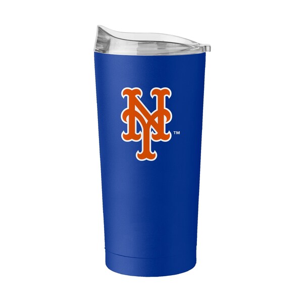 Logo Brands New York Mets 20oz Flipside Powder Coat Tumbler - 519-S20PT-34
