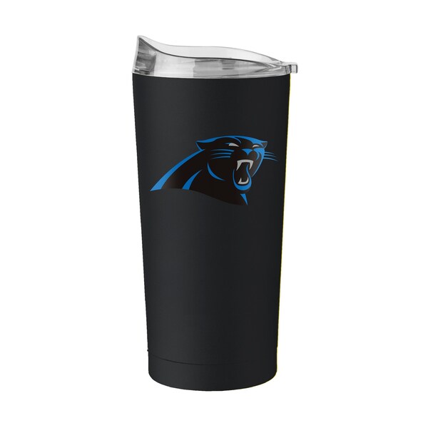 Logo Brands Carolina Panthers 20oz Flipside Powder Coat Tumbler - 605-S20PT-34