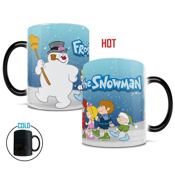 Trend Setters Frosty the Snowman Frosty & the Kids Morphing Heat-Sensitive Mug - 11 oz - TR127171