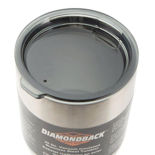 Diamondback Vacuum Insulated Tumbler, 30 oz Capacity, Stainless Steel, Insulated - BP-Y01O