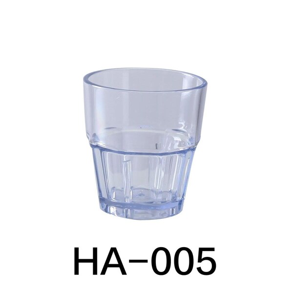 Yanco 5.5 oz Hawaii Rocks Tumbler, Clear, 2.75 x 3 in, 72PK - HA-005