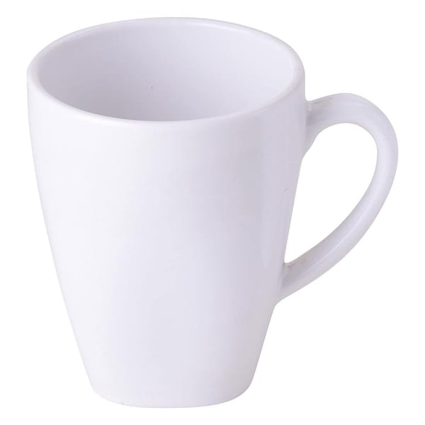 Yanco 10 oz Nessico Mug, White - 3.25 x 4 in., 24PK - NS-9110W