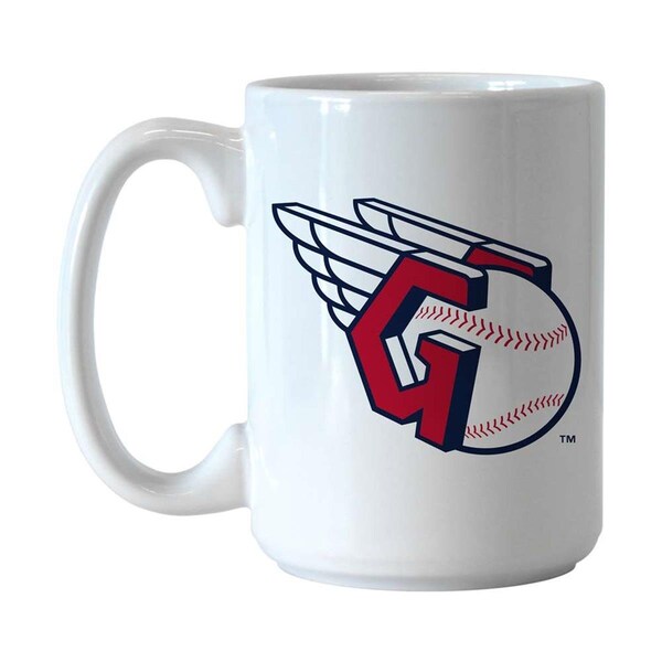 Moment-In-Time 15 oz Major League Baseball Cleveland Guardians Gameday Sublimated Mug - MO3596713