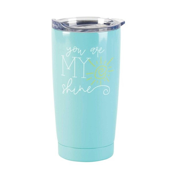 Dicksons 20 oz Your Are My Sunshine Teal Tumbler - SSTUMT-87